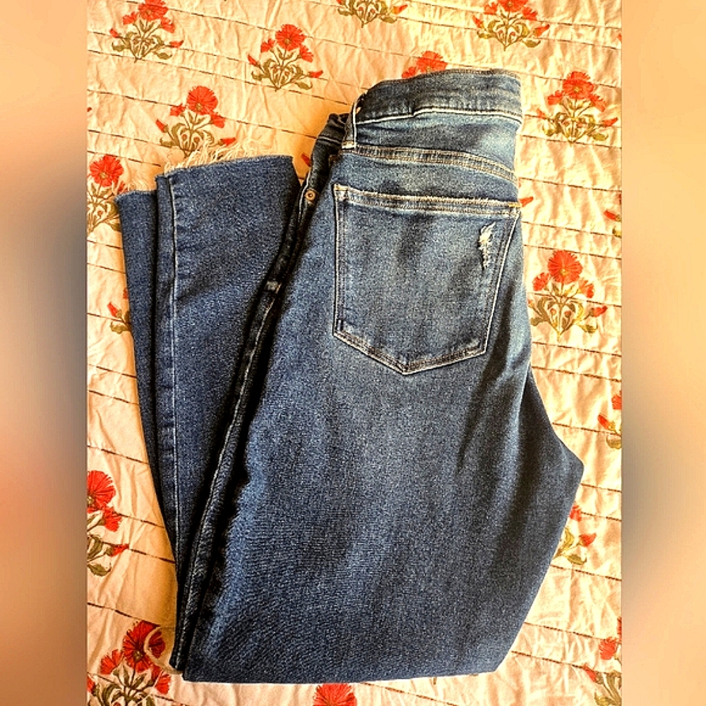 Womens Lucky Brand ankel blue jeans size  10 - Picture 3 of 9